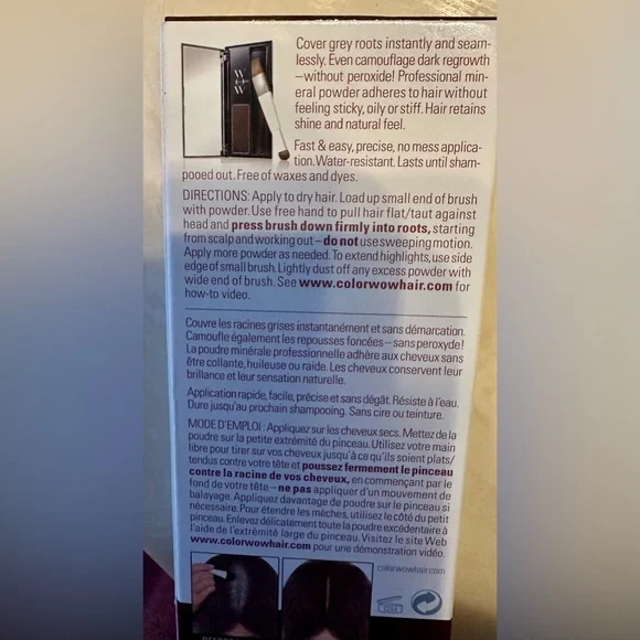 Color Wow Root Cover Up Medium Brown - Picture 2 of 2